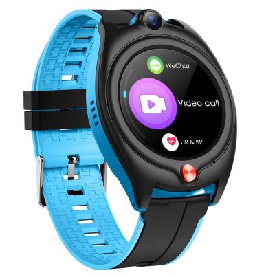 China Waterproof IP67 GPS WIFI Location Trace Watch Student Elder Heart Rate Blood Pressure Monitor SOS Smart Watch for sale