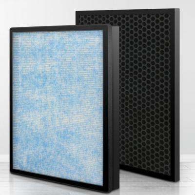 China Air Purifier Filter High Efficiency HEPA Activated Carbon Filter Home Use Customized Air Conditioning Filter Element for sale