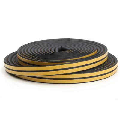 China Used For Sealing Foam Sealing Wholesale Epdm Flexible Self Adhesive Rubber Strip Extruded Glass Door Sealing Rubber Strip for sale