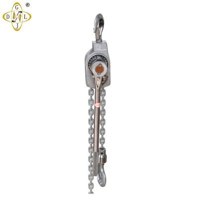 China Building Material Stores Aluminum Ratchet Lever Chain Hoist for sale