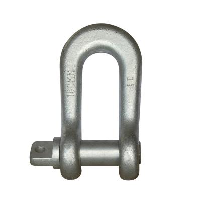 China Heavy Industry JIS Screw Pin Shape Anchor Shackle Shackle Hardware Rigging Fittings Carton Steel European Type Heavy Duty Bow for sale