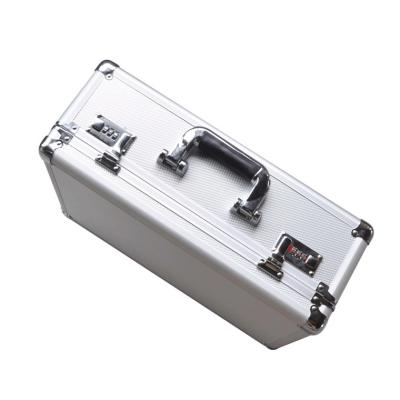 China Quakeproof Strong Protection / Outdoor Portable Waterproof Jewelery Storage Aluminum Handle Metal Low Price Fine Appearance Tool Suitcase Box for sale