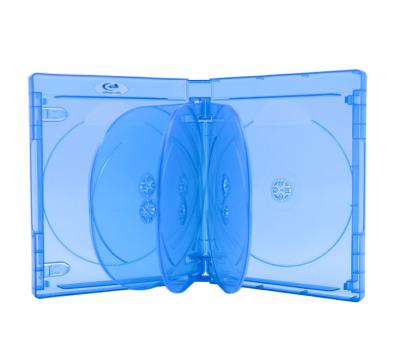 China Plastic Media WEISHENG PP 25mm Blu-ray 7 Disc CD DVD Storage Case for sale