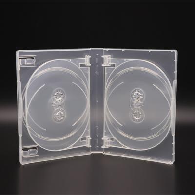 China WEISHENG PP 27mm clear custom color eco-friendly eco-friendly crate gta5 dvd discs cd 6 plastic box bag for sale