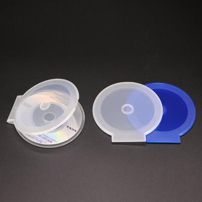 China Recyclable Plastic PP CD DVD Jewel Boxes Slim Clam Shell Mini CD Disc Case for sale