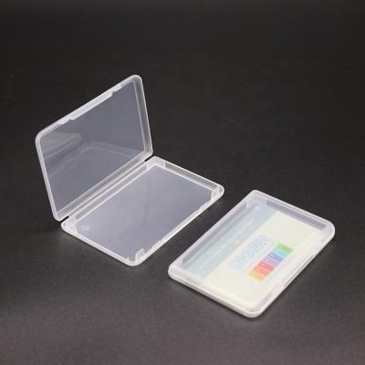 China WEISHENG Materials Wholesale Price PP Gift Recycled Clear SIM Credit Card Name Business Card Case Accepted Customer's Logo for sale