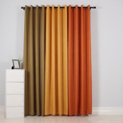 China Wholesale Cheap Custom Blackout Classic Solid Drapes Blackout Soundproof Curtains For Bedroom Windows for sale