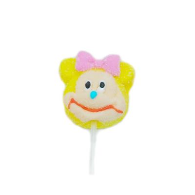 China Normal license accepted private label sweet seasonal marshmallow lollipop for kids for sale