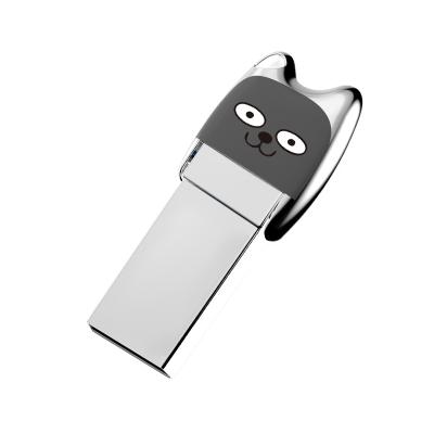 China 2021 New Arrival Metal USB Flash Drive 64GB 128GB Creative Metal USB Pen Drive for sale