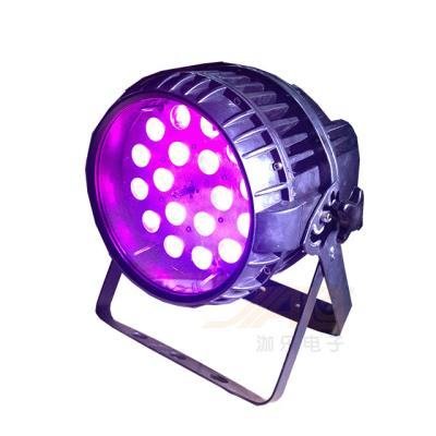 China Residential 18*10w ​​RGBW 4in1 Led PAR Light Zoom Ip65 Led Par Light Waterproof for sale