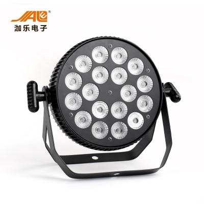 China Directly wholesale PAR 18x18w RGBWAP 6IN1 LED theme park light from factory for sale