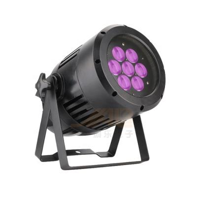 China Professional Warehouse Customs Lead Waterproof Stage Light RGBW Color Zoom Par Lighting Mixing Lights for sale