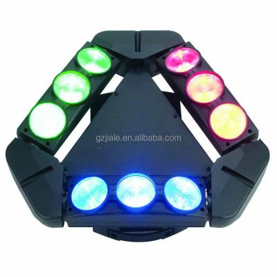 China Stage China Products 9 Eyes Led Beam Effect Moving Head Lights Wash Disco Light for sale