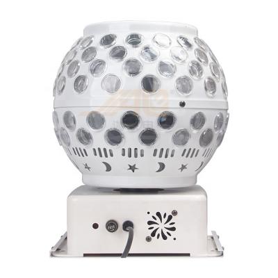 China Professional Stage Lighting Effect Manufacturer 50W LED Crystal Magic Ball White LED Stage Light for sale