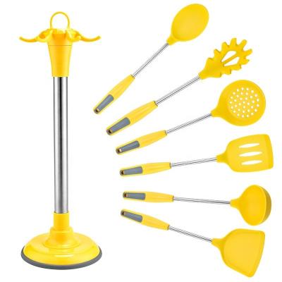 China Sustainable Silicone Kitchenware Cooking Tools 15 Piece Set Multifunctional Small Kitchenware Kitchenware Auxiliary Small Tools Set for sale