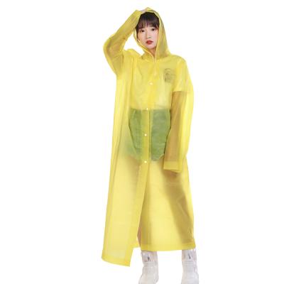 China Newest Design Bachelorette Rainwear Multicolor Transparent Raincoat for sale