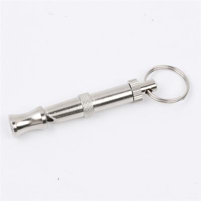 China Sustainable Stop Barking Bark New Control Dog Whistle Key Chain For Dogs Training for sale