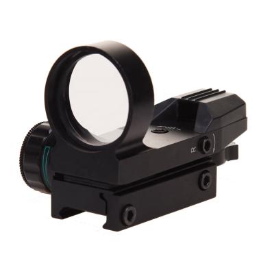 China Hot Selling Hunting Red Dot Sight Reflex Scope Tactical Holographic Optical Red Collimator Rifloscope Scope 20mm for sale