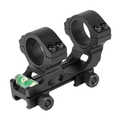 China WESTHUNTER 25.4/30mm Double Ring Gun Hunting Accessories Picatinny Rail Scope Mount with Indictor 20mm Bubble Level for sale