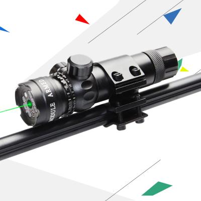 China Adjustable Aluminum Alloy Shotgun Green Laser Sight Laser Hole Sight With Mounts for sale