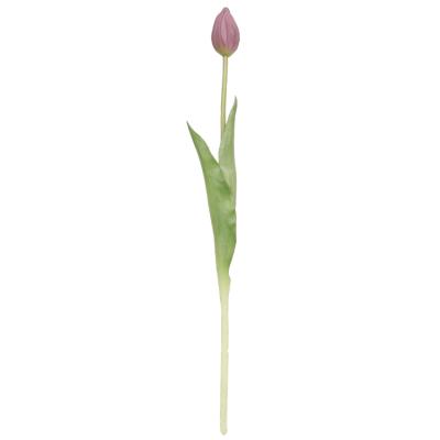 China Indor Decoration High Simulation PU Tulip Flowers Multicolor Single Stem Long Bulb Long Bulb For Office Decor for sale