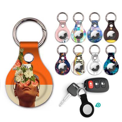 China Custom Printing Anti-fall Protective Airtag Case Key Chain Tracker Hot Holder For Airtag Cover for sale