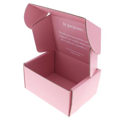 China Recycled Materials Wholesale Shipping Shoe Box Packaging For Clothing Apparel And Shoe, Women Handbags for sale