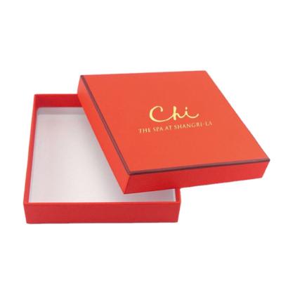 China Wholesale Recyclable Custom Color Box Lid Logo and Low Rigid Gift Box for Dress Scarf for sale