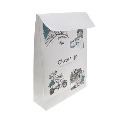 China Recycled Materials Customized Logo Paper Bag Printing Logo For Shopping Bag With Card And Envelope for sale