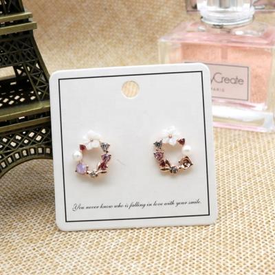 China All Styles You Like 2020 Fashion Design Jewelry Custom Cards For Earrings Display for sale