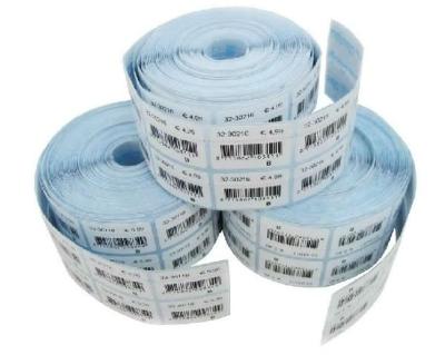 China Custom Printed Barcode China Manufacture Barcode Stickers Labels Roll for sale