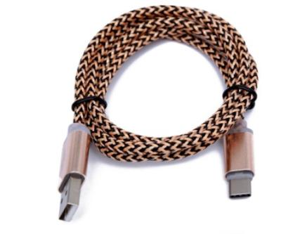 China High quality braided mobile phone usb charger cable for iphone nylon cable type c micro nylon braided cable for sale