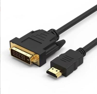 China HDTV to Male DVI Cable Male DVI 24+1 to HDTV Converter Cable HDTV to DVI Cable Adapter Cables Male to Male for sale