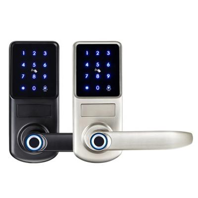 China Multifunctional American Design Smart Electronic Biometric Fingerprint Deadbolt Door Lock Smart Door Lock for sale