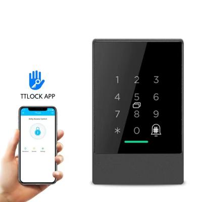 China Zinc Alloy Home Electronic Code Deadbolt Password Electronic App ttlock Intelligence Keypad Smart Door Lock for sale