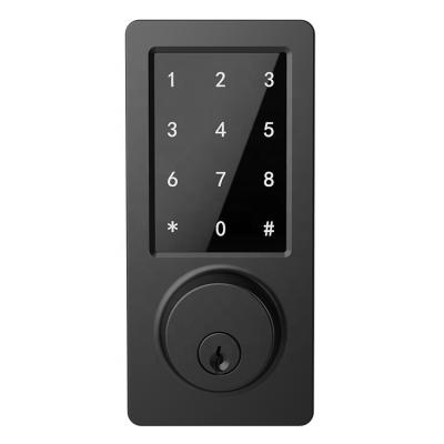 China Cheap Digital Door Locks Zinc Alloy Password Open Smart Door Lock For Wooden Door, Metal Door, Glass Door for sale