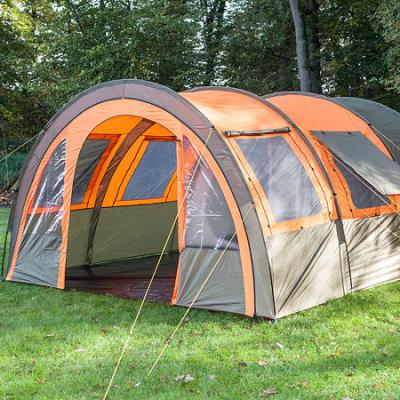 China Breathable High Quality Outdoor Moving Luxury Waterproof Camping Tent 5-8 Person for sale