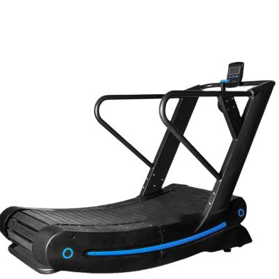 China Commercial Gym Equipment Multifunctional Running Machine Commercial Curved Treadmill For Sale for sale