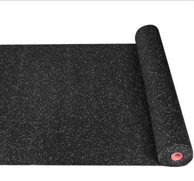 China 10mm Gym Anti-Slip Flooring Mats Rubber Gym Flooring Rolls for sale