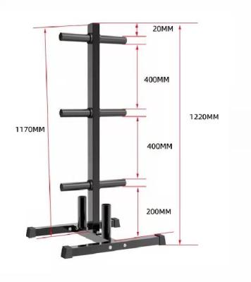 China China OKPRO Lightweight Deluxe Barbell Storage Weight Plates Rack Weight Plates Racks for sale