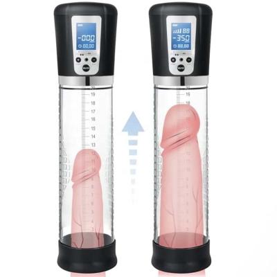 China Enlarge and Thicken Electric Vacuum Male for Men Penis Enlarger Male Masturbator Penis Pump Pro Sex Toy Penis Vacuum Pump for sale