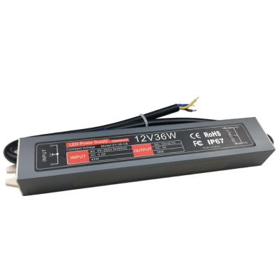 China 12V 300ma 36w Waterproof Led Power Supply HS Change Code 8504401400 ZY-36-CE for sale