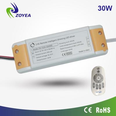 China 2.4ghz Wifi Android Remote Control Smart Led Driver 15W 24w 30w 36w Color Dimmable Led Driver 300ma 600ma 115*45*28 for sale