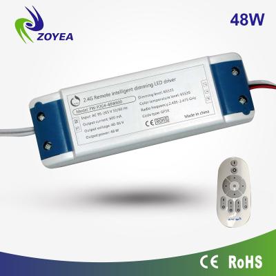 China Zigbee Remote Control Radio Led Lighting Constant Current 48W 140*44*28mm Dimmable Led Driver for sale