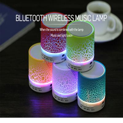 China Mini Colorful Mini Led Speaker with LED light for playing music for sale