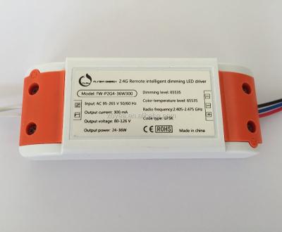 China High power led light power with plastic case and wifi Dimmable LED driver 300mA 115*45*28mm for sale