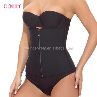 China Antibacterial Latex Waist Trainer Camisole Sculpting Clothes Body Shaper Belt Belly Slimming Corset for sale