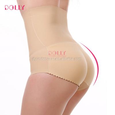 China High Tummy Control Push Up Butt Antibacterial Women's Seamless Padded Waist Shapers Panties Butt Lift for sale