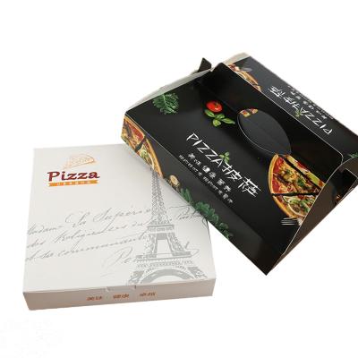 China Biodegradable Customized Boxes With Logo Pizza Cone Boxes Pizza Takeaway Food Packaging for sale