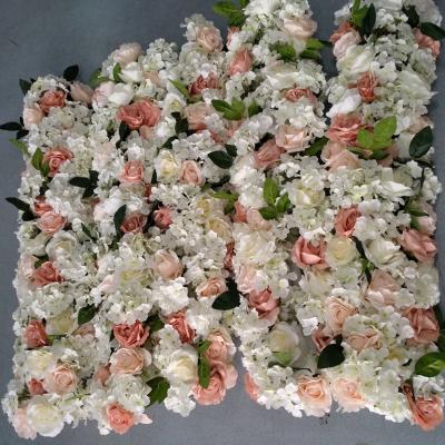 China FC1403 Wholesale silk artificial flowers aisle table runner for sale for sale